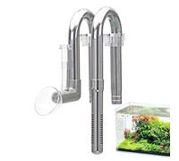 Aquarium Filter Outflow Pipe Stainless Steel High-Strength Tubes Adjustable | Oil Film Skimmer Filter Pipe Accessory Water Tube Fittings Skimmer for Aquatic Professionals Adults Fishing