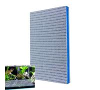 Aquarium Filter Pad - 19.69 Inch Aquarium Pad, Multilayer Individually Cut Media with Quick Assembly | Pond Water Cleaner Care Accessories Maintenance Biological Mechanical