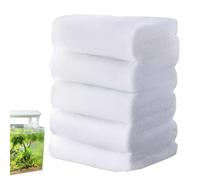 Aquarium Filter Pad - Mechanical Filtration Foam, Organic Sponge Mat, Portable Odor Control Carbon Infused | Reusable Washable Material for Filter Head