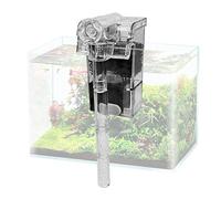 Aquarium Filter - PP 1.77x1.1x3.35 Inches 125g | Wall-Mounted Fish Tank Filtering Machine Water Purifier | Oxygenator And Oil Film Remover With USB Power Supply