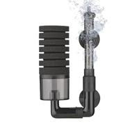 Aquarium Filter: Rotating Extendable Biological Filter, Mechanical and Biological Cleaning | Energy Based Air Pump Filtration with 360°Adjustable Outlet, Fish Attachment D
