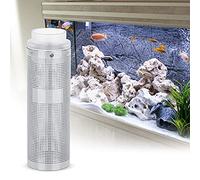 Aquarium Filter Stainless Steel Mesh Protective Cover for Shrimp Tank with Small Holes Avoiding Inhalation, 1 Piece Inlet Filter for Fish Aquariums (Third generation 12mm)