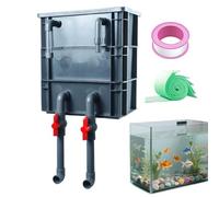 Aquarium Filtration Box - Circulation Filter System, Multifunctional Long Lasting Circulations Systems | Perfect for frshwater Saltwater Home Indoor Bedroom Living Room Office Dorm Water Purification