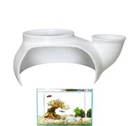 Aquarium Fish Cave - 3D Printed Shrimp Landscape Shelter, Tunnel And Hardscape For Aquarium | Betta , Guppy, Cory, Small Cichlid, Catfish, Reptiles And Granc