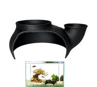 Aquarium Fish Cave - 3D Printed Shrimp Landscape Shelter, Tunnel And Hardscape For Aquarium | Betta , Guppy, Cory, Small Cichlid, Catfish, Reptiles And Granc