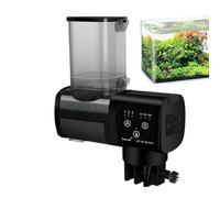 Aquarium Fish Feed - Automatic Dispenser, Turtle Feeder, 500 ml Food Supply Device for Fish Tanks and Ponds, Insert for Men, Women Beginners at Home for Daily Feeding or