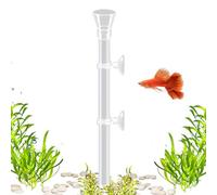 Aquarium Fish Feed Tubes - Clear Acrylic Tank Feed Tube for Betta, Shrimp, Turtle, Small | Di Prevention Food Control Supplies