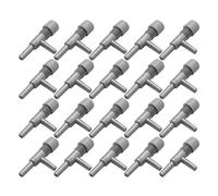 Aquarium Fish Oxygen Air Line Tubing Flow Control Valve 20 Pcs Gray