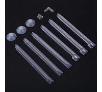 Aquarium Fish Tank Air Vent Bubble Release Bar Diffuser Plastic Made Transparent Color Professional Accessories for Use