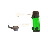 Aquarium Fish Tank Fluidized Moving Bed Filter Bubble Bio Media Filter With Air Stone And Sponge Fi