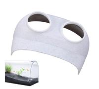 Aquarium Fish Tunnel: Underground Aquarium Tunnel, Unique Aquarium Cave for Shrimp | Aquarium Decor, Shrimp Tank Accessories, Fish Cave, Aquarium Decor