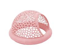 Aquarium Floating Cave Fish Shrimp Hideout Shelter 3-in-1 Hammock, Betta Hammock Floating Cave & Shrimp Hideout(Pink)