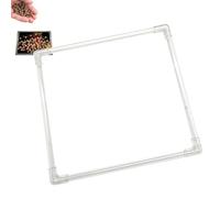 Aquarium Floating Rings - Transparent PC Plant Enclosure for Betta Fish | Feeding Circle Station, Fix Duckweed and Frogbit, Keep Floating Vegetation Away from Filter Flow