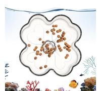 Aquarium | Flower Shaped for Aquarium Feeding Bowl, Fish Bowl for Turtles, Betta, Tetra, Shrimp, Salt and Freshwater Aquariums, Home