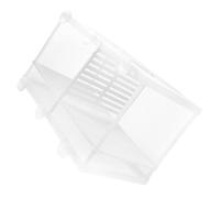 Aquarium Fry Box with Divider Breeding Box Plastic and Nylon | Lightweight Nursery Use, for Fish and Fry, Aquarium Separation Setup, Supports Higher Survival Rates