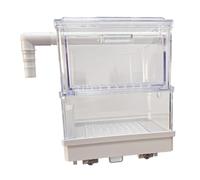 ＡＷＨＡＯ Aquarium Hanging Filter Box Multi Layer DIY Water Flow Drip Flow Box for Small Fish Tank, Double Layer