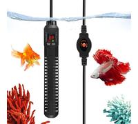 Aquarium Heater, 500W Submersible Fish Tank Heater with External Temperature Controller, LED Digital Display, Over-Temperature Protection, for 250L-500L Tank, Saltwater Freshwater Tropical Fish Turtle
