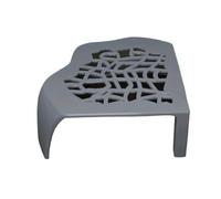 Aquarium Hidden Cave Shelter For Small Fish And Shrimp Breeding Rest Play, Underground, Tank Landscape Decoration(Type A Grey,L (140x140x50mm))