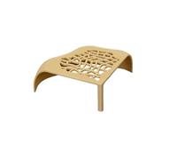 Aquarium Hidden Cave Shelter For Small Fish And Shrimp Breeding Rest Play, Underground, Tank Landscape Decoration(Type A Khaki,L (140x140x50mm))