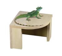 Aquarium Hideaway Cave - Lightweight Wood Enclosure, Peaceful Refuge, Tropical Exotic Shelter, Flexible Safe Shelter for Reptiles, Safe Private Refuge