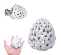 Aquarium Hides for Betta Fish,Shrimp Dome Hide,Aquarium Hiding Caves,Simulated Aquarium Reef Decor Viewing Dome,Decorative Floating Betta House,Fish Tank Caves Hiding Spots and Ornaments