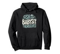Aquarium Hobbyist Who Can't Leave Home Fish Tanks Need Care Pullover Hoodie