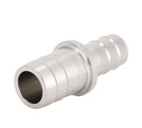 Aquarium Hose Adapter Stainless Steel Fish Tank Water Pipe Adapter Converter Aquarium Tubing Pipe Connector Hose Joint Fittings(12mm to 16mm)