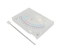 Aquarium Hydrometer Salinity Tester Transparent Plastic Fish Tank Hydrometer for Seawater Freshwater Marine Aquariums Accurate Easy to Read Durable Design
