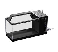 Aquarium Kit | Aquarium with LED Lighting and Integrated Filtration - Intelligent Thermal Filtration System for Betta, Guppy, Shrimp and Jellyfish - Decoration
