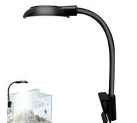 Aquarium Lamp with Clip - LED Aquarium Lamp | Lighting with Adjustable Clamp Bracket | Waterproof Lighting for Growth Aquatic Plants for Soil Arrangement
