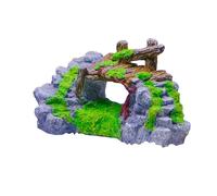 Aquarium Landscape Grass Resin Aquarium Decoration Art Craft Terrarium Habitat Decoration Ornament Drift Wood Craft
