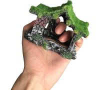 Aquarium Landscaping Ornament, Fish Tank Decorations Aquarium Decoration Small/Mini Ornaments Accessories Fish Hides Shabby Little House