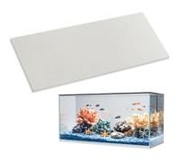 Aquarium Leveling Mat 1 Pack, 60 × 120cm Aquarium Mat Under Tank Pad, 6mm Thick Non-Slip Shockproof Fish Tank Cushion, Waterproof, Easy to Cut, Grey