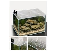 Aquarium Lid Clear Polycarbonate Fish Tank Cover, 5.6mm Thick Transparent Tank Top Panel with Feeding Opening, Effectively Prevents Escape(80X50cm(31.5X19.7in))