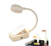Aquarium Light with Clip - Aquarium Light Clamp Mount for Plants,Rechargeable Fish Tank Clamp Lamp with 3 Color Temperature for Plant Growing Reef Coral Marine Refugium Algae