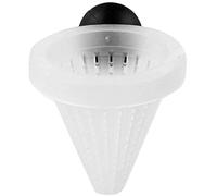 Aquarium Live Red Worm Fish Feeder Plastic Cone Cup Shape Basket Feeder Aquarium Accessories for Feeding Fish with Sucker Attractive and fashion