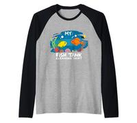 Aquarium Lovers Fish Tank Cleaning Shirt Raglan Baseball Tee