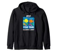 Aquarium Lovers Fish Tank Cleaning Shirt Zip Hoodie
