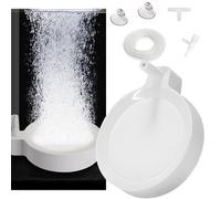 Aquarium Nano Air Stone, 4 inch Fish Tank Air Stone, Airstones for Aquarium, Quiet Fish Tank Oxygen Aerator, Ultra-High Dissolved Oxygen Diffuser Bubbler (100MM)