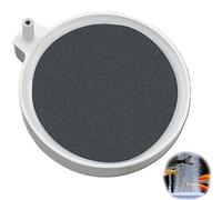 Aquarium Nano Air Stones, Quiet Aquarium Fish Tank Air Stone Set Bubble Disk for Fish Nano Oxygen Aerator Stone, Nano Bubbler Atomized Ultra Silent Deep Dissolving Oxygenate Bubbles Kit(50MM)