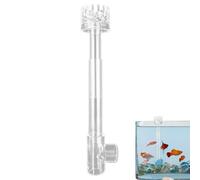 Aquarium Oil Cleaner - Transparent Slick Trap, Protein Basket Filter | Acrylic Skim System, Efficient Floating Film Extractor, Layer Removal Tool Freshwater Tank Setup, Aquatic Plant Environment
