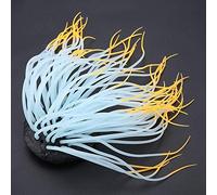 Aquarium Ornament, Simulation Artificial Silicone Sea Anemone Luminous Coral Decoration for Fish Tank Freshwater Saltwater Aquariums