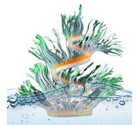 Aquarium Ornaments - Artificial Fish Tank Ornament,Sea Anemone Decor, | Realistic Soft Glow In The Dark Decoration Safe Silicone Style For Indoor, Aquarium Display, Home, Room And Gift