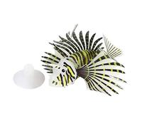 Aquarium Ornaments, Glowing Lion Fish, Luminous Fake Fish Tank Decorations for Fish Tank Landscape, Glow in the Dark Aquarium Decor for Home and Office Use