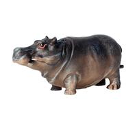 Aquarium Oxygen Fish Pump Bubbler - Hippo Resin Decoration, Size 5.71x2.17x2.56 Inches Realistic Gallon Landscape Construction, Synonymous with Aerator, AC
