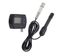 Aquarium Ph Thermometer, Multifunctional 3 in 1 Fish Tank Water Quality Tester Salinity Meter Ph Monitor Protable Digital Combo Ph & Temperature Meter with Bracket for(British Standard 220V-240V)