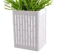 Aquarium Plant Basket - Aquatic Plant Mesh Net Pots,Natural Safe Pots Cups with Wall-Mounted Clip for Pond Floaters Garden Water