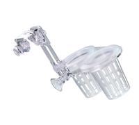 Aquarium Plant Basket - Clear Plant Basket Holder With Hole - Aquatic Grass Planter, Adjustable Fish Tank Decoration, Home Accessories For Gardeners, Birthdays