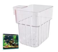 Aquarium Plant Basket,Transparent Fish Tank Plant Cup | Fish Tank Pot, Aquatic Cup, Aquatic Plants Holder for Live Aquarium Decor