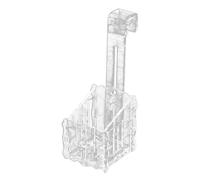 Aquarium Plant Cup Holder - Acrylic Aquarium Plant Pot | Clear Aquatic Holder for Pothos Greenery Daffodils Fuchsias, Aquarium Decorative